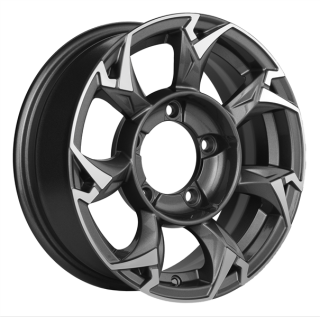 Диск литой Khomen Wheels KHW1505 15x5.5J/5x139.7 D98 ET5 Gray-FP