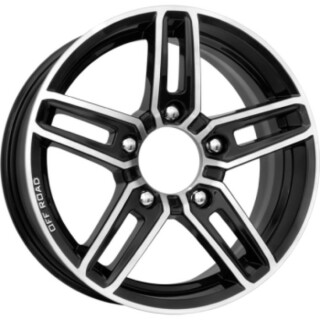 Диск литой КиК Дон 16x6.5J/5x139.7 D98.1 ET40 алмаз черный