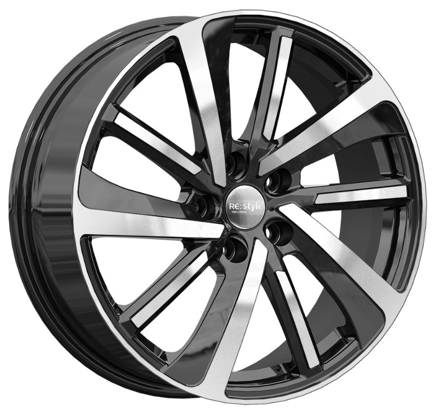 Диск литой КиК КС1111 18x7.0J/5x108 D54.1 ET38 алмаз чёрный