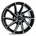 Диск литой Alutec Singa 15x6.0J/5x112 D57.1 ET43 Diamant black front polished