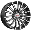 Диск литой КиК Акцент 17x7.0J/4x100 D60.1 ET41 алмаз черный