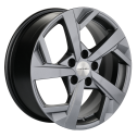 Диск литой Khomen Wheels 1712 17x7.0J/5x114.3 D60.1 ET45 Gray