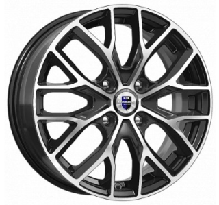 Диск литой КиК Лилиом-оригинал (КС891) 16x6.0J/4x98 D58.6 ET35 алмаз черный