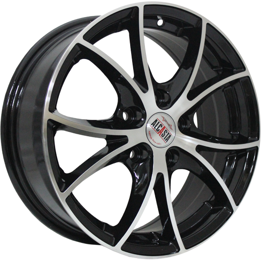 Диск литой Alcasta M07 15x6.0J/4x108 D65.1 ET27 BKF