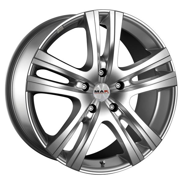 Диск литой MAK Aria 18x8.0J/6x114.3 D76.1 ET30 Silver