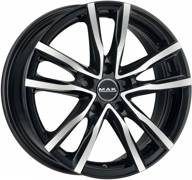 Диск литой MAK Milano 18x8.0J/5x112 D57.1 ET50 Black mirror