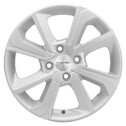 Диск литой Khomen Wheels 1501 15x6.0J/4x100 D54.1 ET46 Silver