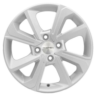 Диск литой Khomen Wheels 1501 15x6.0J/4x100 D54.1 ET46 Silver
