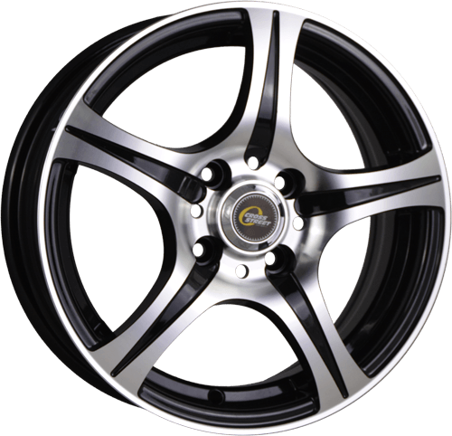 Диск литой CrossStreet Y3159 16x6.5J/5x114.3 D66.1 ET40 BKF