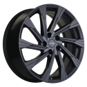 Диск литой Khomen Wheels KHW1901 (Tugella) 19x7.5J/5x108 D63.4 ET46 black matt