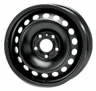Диск штамп. TREBL 9892 16x7.0J/5x112 D66.6 ET43 Black