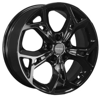 Диск литой Khomen Wheels 1702 17x7.0J/5x110 D67.1 ET40 Black