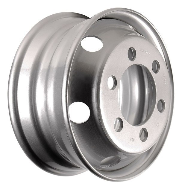 Диск штамп. SRW 0042 19.5x6.75J/6x222.25 D164 ET145 Silver