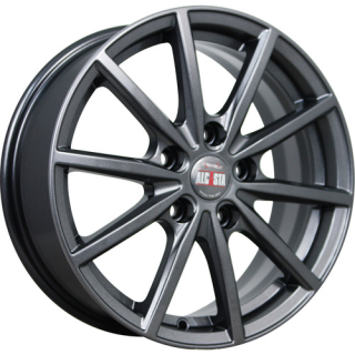 Диск литой Alcasta M61 17x7.0J/5x108 D65.1 ET43 Graphite