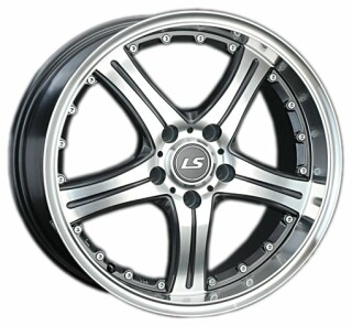 Диск литой LS Wheels LS322 18x8.0J/5x114.3 D73.1 ET45 GMF