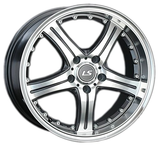 Диск литой LS Wheels LS322 18x8.0J/5x114.3 D73.1 ET45 GMF