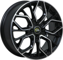 Диск литой CrossStreet CR-19 16x6.5J/5x114.3 D66.1 ET50 BKF