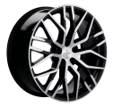 Диск литой Khomen Wheels 2005 20x8.5J/5x114.3 D64.1 ET45 Black-FP
