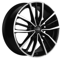 Диск литой Khomen Wheels KHW1812 18x7.0J/5x108 D60.1 ET33 Black-FP