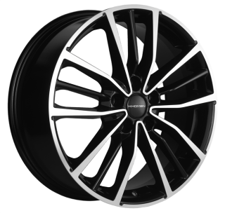 Диск литой Khomen Wheels KHW1812 18x7.0J/5x108 D60.1 ET33 Black-FP