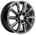 Диск литой Khomen Wheels 1604 16x6.0J/5x100 D57.1 ET38 Gray-FP