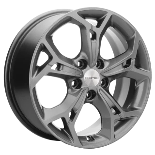 Диск литой Khomen Wheels KHW1702 (Optima/Tucson) 17x7.0J/5x114.3 D67.1 ET51 Gray