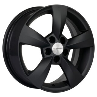 Диск литой Khomen Wheels KHW1504 (Polo) 15x6.0J/5x100 D57.1 ET40 Black