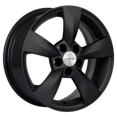 Диск литой Khomen Wheels KHW1504 (Rapid) 15x6.0J/5x100 D57.1 ET38 Black для BRILLIANCE