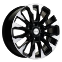 Диск литой Khomen Wheels KHW2010 20x8.0J/6x139.7 D100.1 ET36 Black-FP