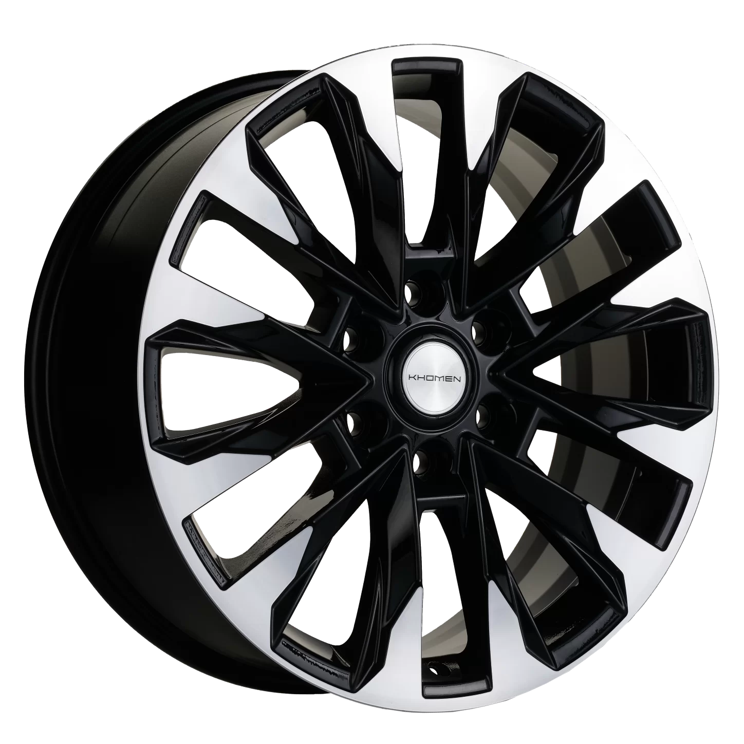 Диск литой Khomen Wheels KHW2010 20x8.0J/6x139.7 D100.1 ET36 Black-FP