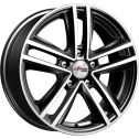 Диск литой iFree Катар 16x6.50J/5x114,3 D67.1 ET45 блэк джек