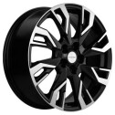 Диск литой Khomen Wheels KHW1809 (Chery Tiggo) 18x7.0J/5x108 D60.1 ET40 Black-FP