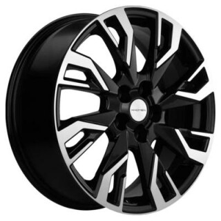 Диск литой Khomen Wheels KHW1809 (CS75 Plus) 18x7.0J/5x110 D67.1 ET35 Black-FP