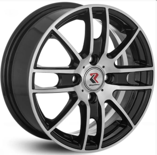 Диск литой RepliKey K173 14x5.5J/4x98 D58.5 ET35 BK/FP