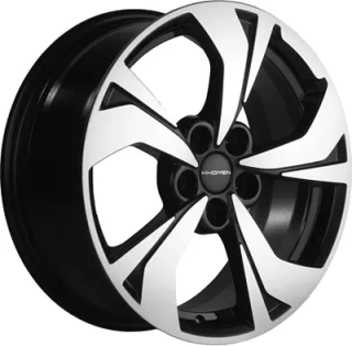 Диск литой Khomen Wheels KHW1724 (Exeed LX) 17x7.0J/5x108 D60.1 ET33 Black-FP