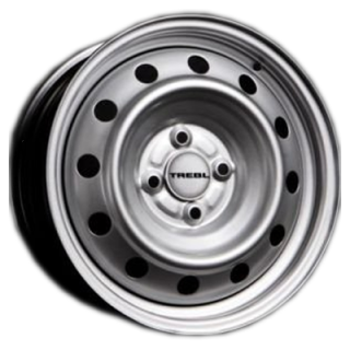  Диск штамп. TREBL 64C18F 15x6.0J/4x108 D65.1 ET18 Silver R214249