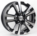 Диск литой X'trikeRST R065 15x6.0J/4x100 D60.1 ET50 BK/FP