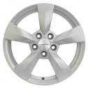 Диск литой Khomen Wheels 1504 15x6.0J/5x100 D57.1 ET40 F-Silver