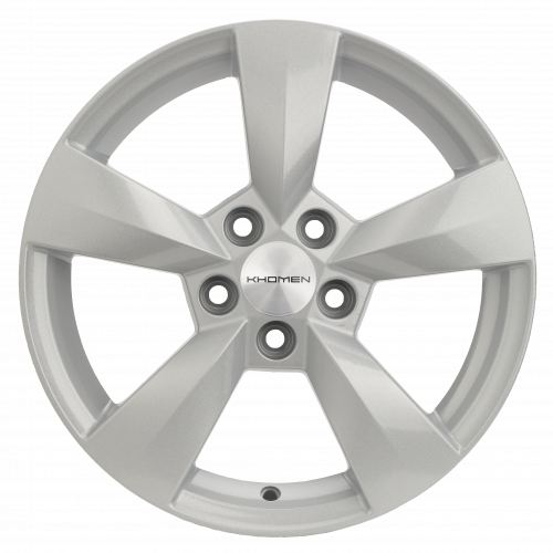 Диск литой Khomen Wheels 1504 15x6.0J/5x100 D57.1 ET40 F-Silver