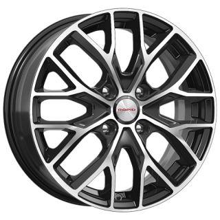 Диск литой КиК Лилиом (КС891) 16x6.0J/4x114.3 D67.1 ET40 алмаз черный