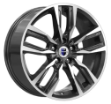 Диск литой КиК Борэй 18x8.0J/5x114.3 D67.1 ET45 алмаз черный