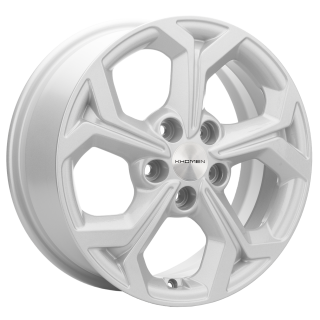 Диск литой Khomen Wheels KHW1606 (Renault/Nissan) 16x6.5J/5x114.3 D66.1 ET50 F-Silver