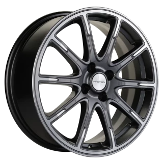 Диск литой Khomen Wheels KHW1707 (Lada X-Ray) 17x6.5J/4x100 D60.1 ET41 Gray-FP