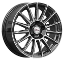 Диск литой iFree Азур 16x6.5J/5x114.3 D60.1 ET45 блэк джек