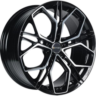 Диск литой INCH FA8534 20x8.5J/5x114.3 D67.1 ET42 Gloss Black Machined Face