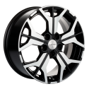 Диск литой Khomen Wheels KHW1715 (ZV 17_RAV4) 17x7.0J/5x114.3 D60.1 ET39 Black-FP
