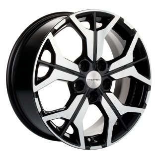Диск литой Khomen Wheels KHW1715 (ZV 17_RAV4) 17x7.0J/5x114.3 D60.1 ET39 Black-FP