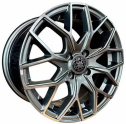 Диск литой VIVE V-06 15x6.5J/4x100 D73.1 ET40 Gray Machine Face