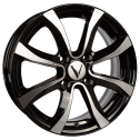 Диск литой Вектор K110 15x6.0J/4x114.3 D67.1 ET40 алмаз черный