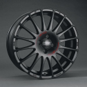 Диск литой OZ Superturismo GT 17x8.0J/5x112 D75.1 ET35 MATT BLACK RED LETTERING